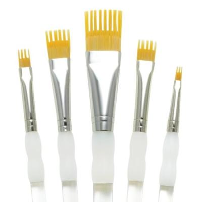 ROYAL & LANGNICKEL AQUALON WISP SET DE PINCEAUX PLATS 5 PIÈCES