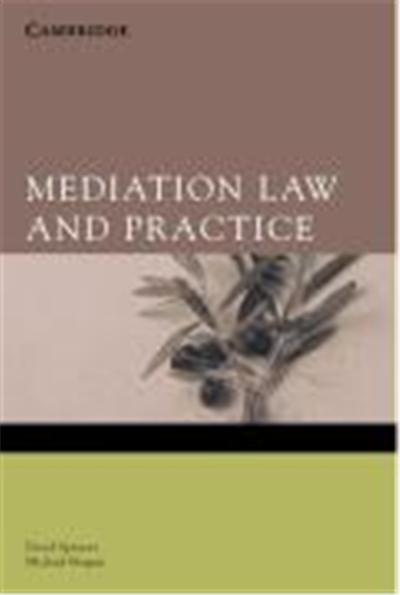 Mediation Law and Practice