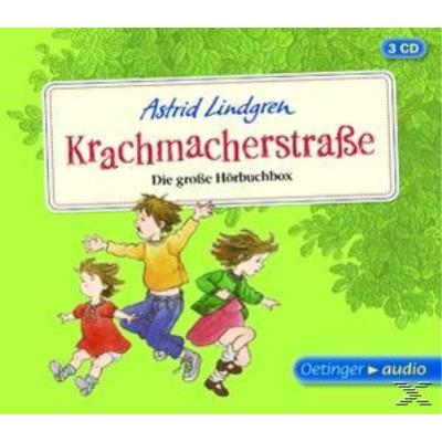 Krachmacherstraße - Die große Hörbuchbox (3 CD) Astrid Lindgren
