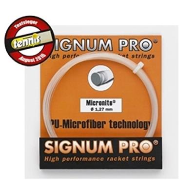 Signum pro micronite garniture cordage de tennis naturel 1,27 mm x 12 m