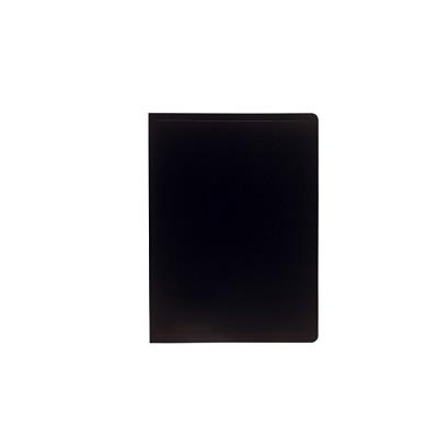 Exacompta Opaque Porte-Vues Avec Pochettes Grain&eacute;es A4 120 Vues Noir