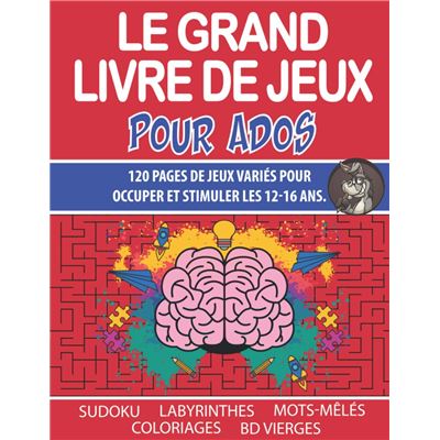 Livre de Jeux ado fille 12 ans à 14 ans: Activités anti ennui avec : Quizz  culture générale, mots mêlés, coloriages, défis, recettes, énigmes