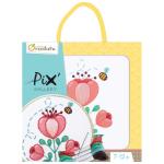 Rose et Oiseau Avenue Mandarine Kit dInitiation Broderie Enfant