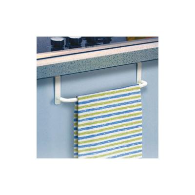 Rayen Porte Serviettes &agrave; Suspendre, Fer Peint, Blanc, 28x7,5x6,6 cm