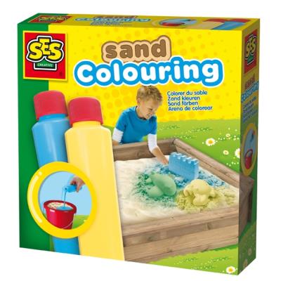 Ses Creative - 02212 - Colorer Du Sable - Bleu Jaune