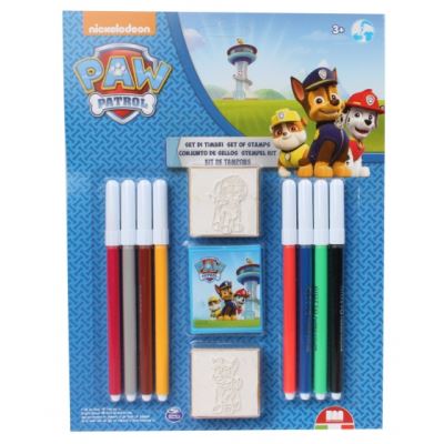 ensemble de couleurs Paw Patrol 11 pièces bleu