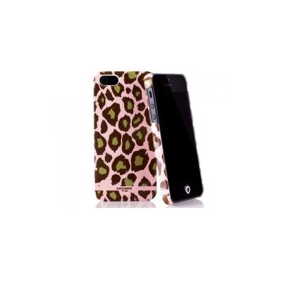 Co:caine Coque pour iPhone 5/5S Rose/Multicolore Motif Pink Plush