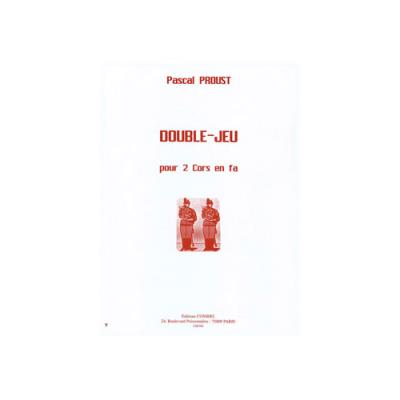 Partitions Classique Combre Proust Pascal - Double-Jeu - 2 Cors En Fa Cor