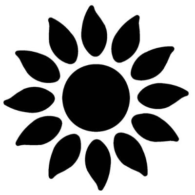 Wedo 168243 perforateur déco à motif tournesol grand modèle
