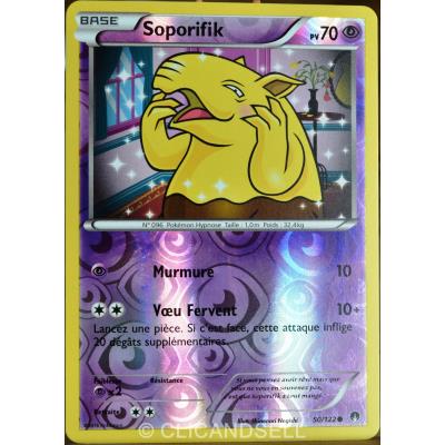 carte Pokémon 50/122 Soporifik 70 PV - REVERSE XY - Rupture Turbo NEUF FR État correct - Pokémon reconditionné disponible sur Fnac