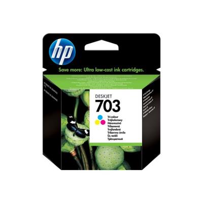 HP 703 - kleur (cyaan, magenta, geel) - origineel - inktcartridge
