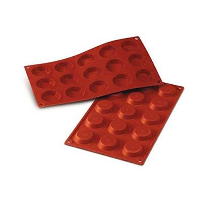 Silikomart 20.013.00.0060 sf013 moule forme tartelette 15 cavités silicone terre cuite