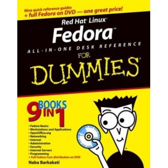 Red Hat Linux Fedora All-in-one Desk Reference for Dummies