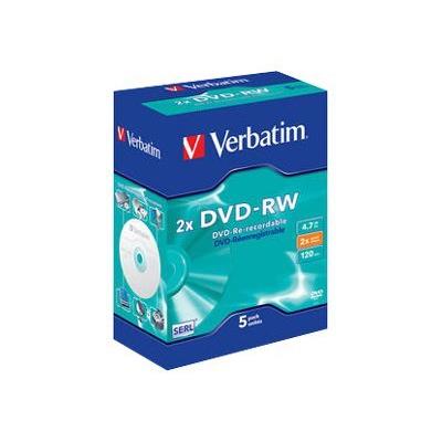 Verbatim Live It! - 5 x DVD-RW - 4.7 Go 2x