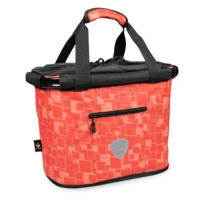 Hapo-g panier tissu rouge orange