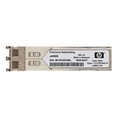 HPE X120 - Module transmetteur SFP (mini-GBIC) - GigE - 1000Base-SX - LC - pour HPE 3100, 36XX, 4200, 4500, 5120, 58XX, WX5002; FlexFabric 12902; FlexNetwork MSR3048