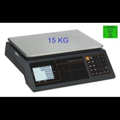 Balance commerciale poids prix 15 KG.