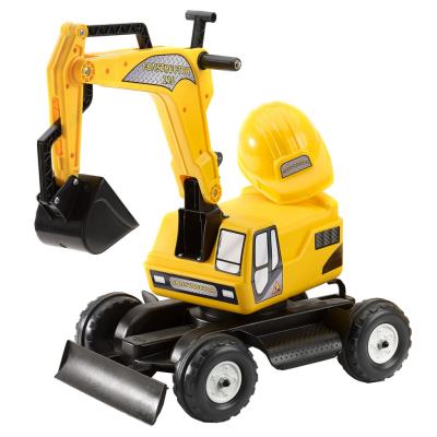 Tractopelle Excavator Constructor avec casque Falk / Falquet