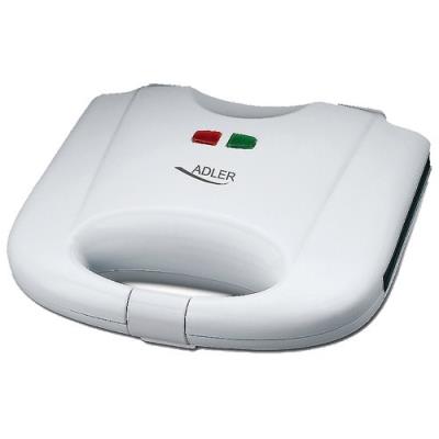 Adler Ad 301 Sandwichmaker 700 W Weiß