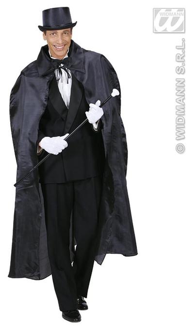 Cape noire classique (130cm) - Adulte