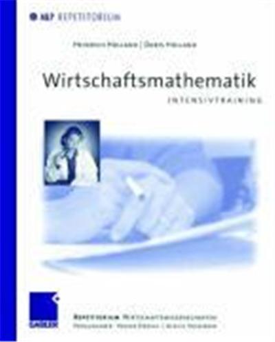 Intensivtraining Wirtschaftsmathematik