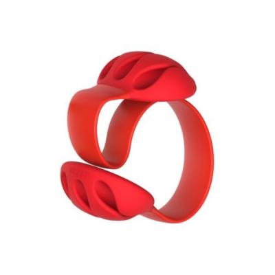 Cableclip Bobino Pour Bureau Rouge