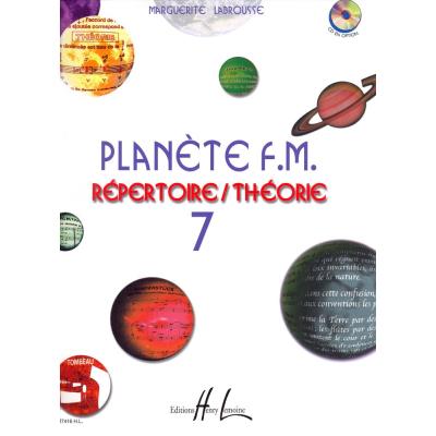 Méthodes et pédagogie LEMOINE LABROUSSE MARGUERITE - PLANÈTE F.M. VOL.7 - RÉPERTOIRE ET THÉORIE Formation musicale - solfège