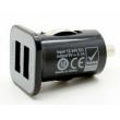 Adaptateur double USB Chargeur allume cigare noir iPhone