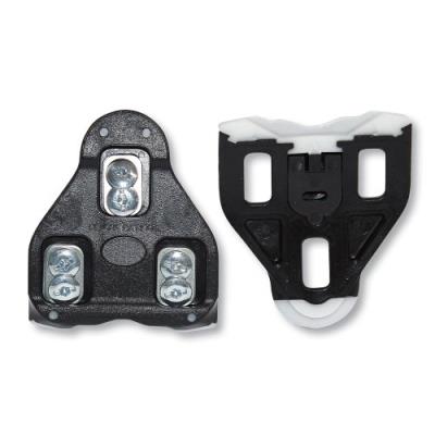 Lock delta cales bi-matière pour pédales position fixe (noir)