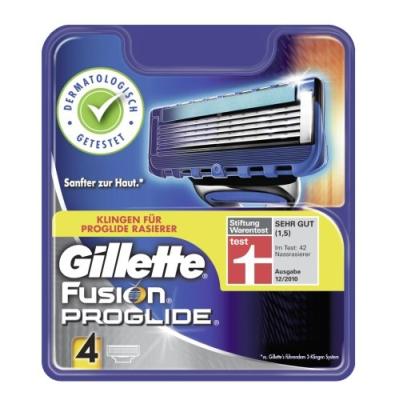 GILLETTE - 75067884 - LAMES FUSION - PROGLIDE PACK DE 4 LAMES