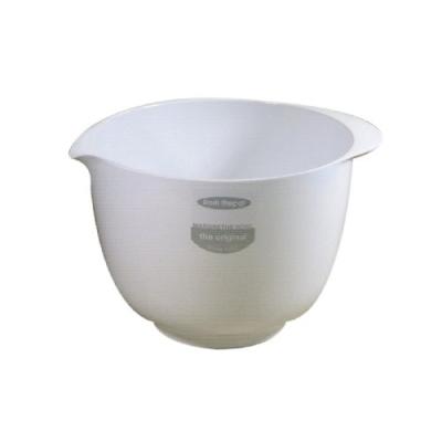 ROSTI MEPAL MARGRETHE BOL DE PRÉPARATION (CUL DE POULE) MÉLAMINE SYSTÈME ANTI-DÉRAPANT 1,5 L BLANC