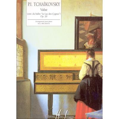 Partitions classique LEMOINE TCHAIKOVSKY P.I. - VALSE EXTRAIT DU LAC DES CYGNES - PIANO Piano