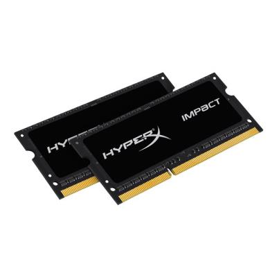 Kingston HyperX Impact Black Series - DDR3L - 8 GB : 2 x 4 GB - SO DIMM 204-PIN