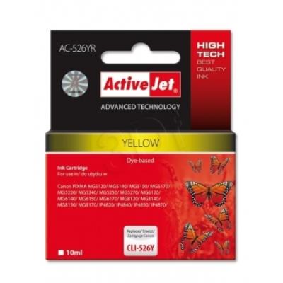 Activejet ac-525yr cartouche dencre jaune expacjaca0119