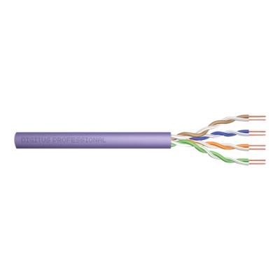 DIGITUS Professional Installation Cable - bulkkabel - 100 m - paars, RAL 4005