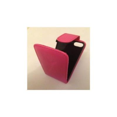 ozzzo housse coque étui cuir fushia pour sony ericsson xperia arc s hd x12 lt18i