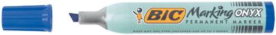 Bic - Marqueur Onyx Geant 1591 Biseaute Bleu