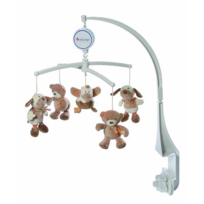 Fehn mobile musical « teddy tom » mobile bébé, teddy tom
