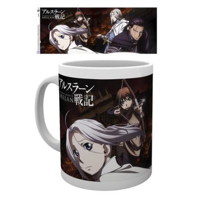 Tasse de ceramique Legend of Arslan Groupe
