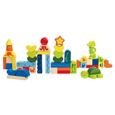 Hape - E0432 - Formes À Trier Et À Empiler - Blocs Sous-Marins