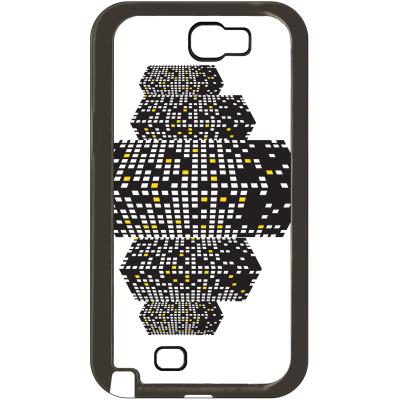 Coque samsung note 2 urbain   immeuble de nuit