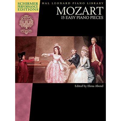 Mozart: 15 Easy Piano Pieces (Schirmer Performance Editions) - [Version Originale]