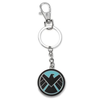 Marvel Comics porte-clés métal Avengers Shield Logo 7 cm