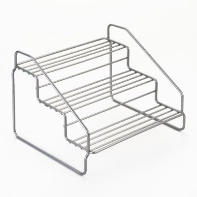 Metaltex steppo 364623095 étagère à épices 3 étages argenté 20 x 18 x 15 cm