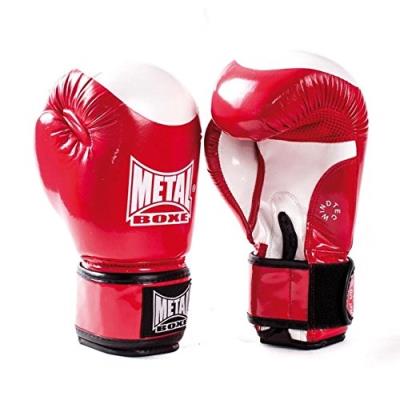 Metal boxe gants de boxe rouge 12 oz