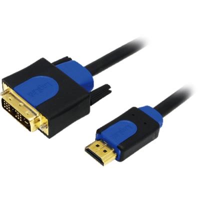 Logilink chb3110 câble 10 m noir, bleu