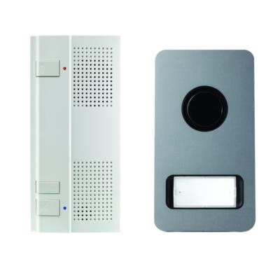 Urmet Kit Audio Mikra Alu 2 Fils Mains Libres 1122/61 - Image 1