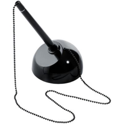 helit - porte-stylo Design Classics, noir, avec chaînette