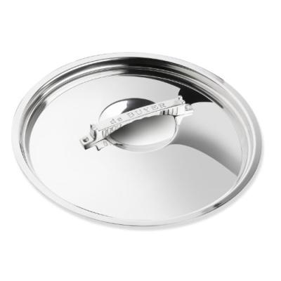 DE BUYER INDUSTRIES 3754.24 COUVERCLE INOX BOMBE 24 CM