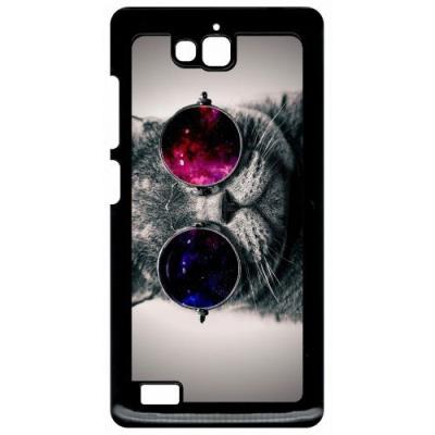 Coque huawei honor 3c et 3c 4g chat qui a la classe